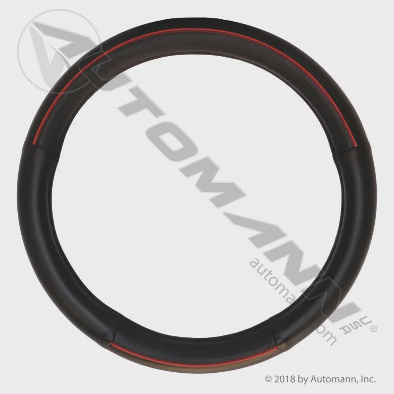 562.99009SWC-R - Steering Wheel Cover Black/Red