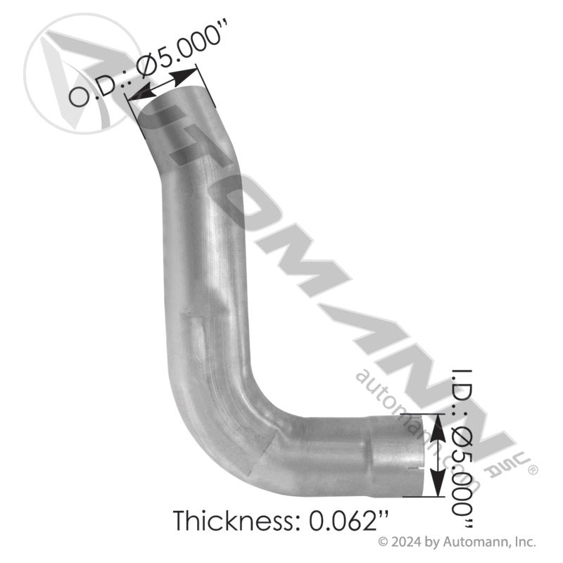 562.U7515073A - Exhaust Elbow ALZ Peterbilt