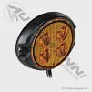571.LD8230VA4 - Warning Light Mini Strobe LED Amber
