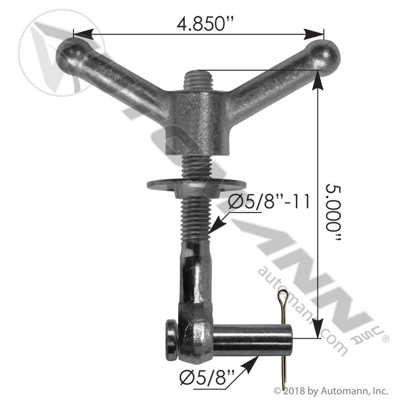 573.WN581 - Hatch Wing Nut Assembly4