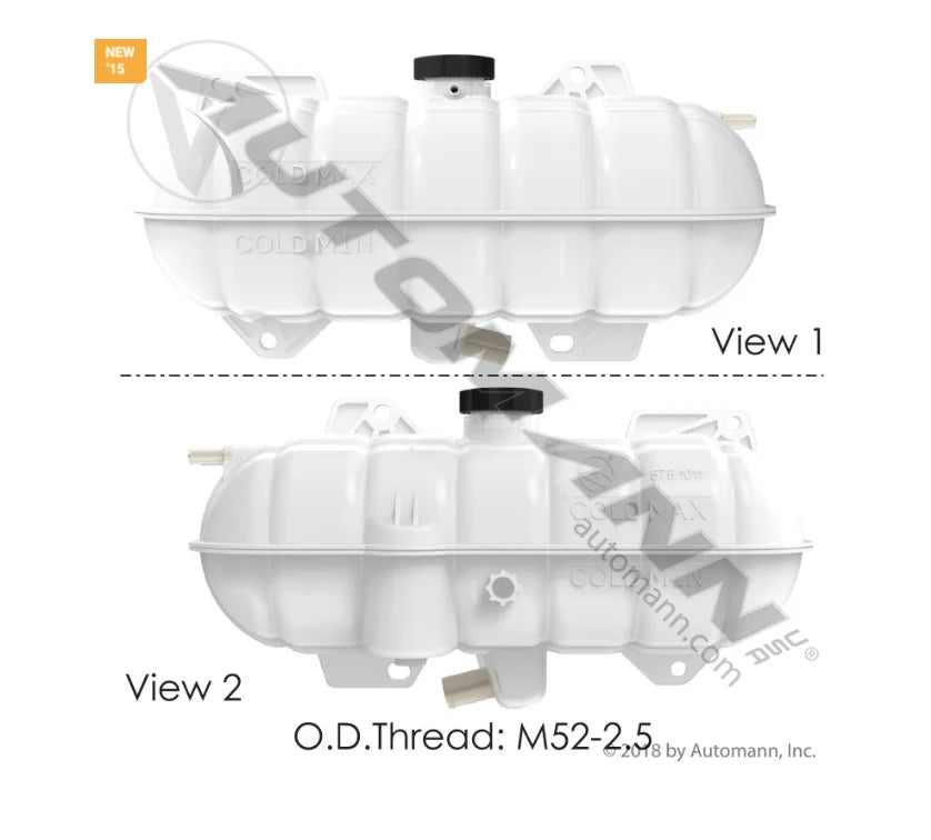 575.1011 Coolant Reservoir for Freightliner Century, Columbia, CL112/120 (2004-2009) F247861