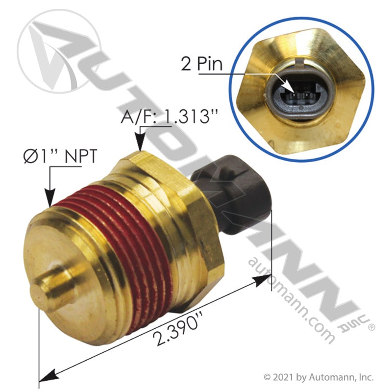 577.23502 - Coolant Temp Sensor Detroit Diesel