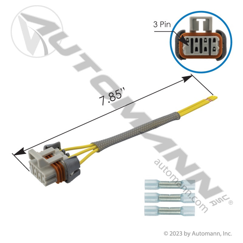 577.99126R - Headlamp Connector - Freightliner