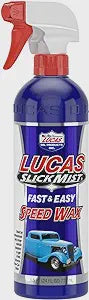 Lucas Slick Mist Speed Wax 10160 - Single 24 ounce