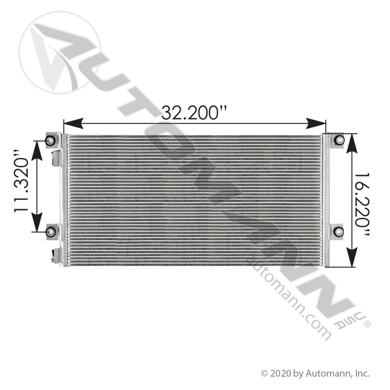 813.96101 - Condenser Volvo