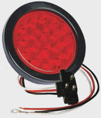 Red, 4in Dia. 18 LED Sealed Kit