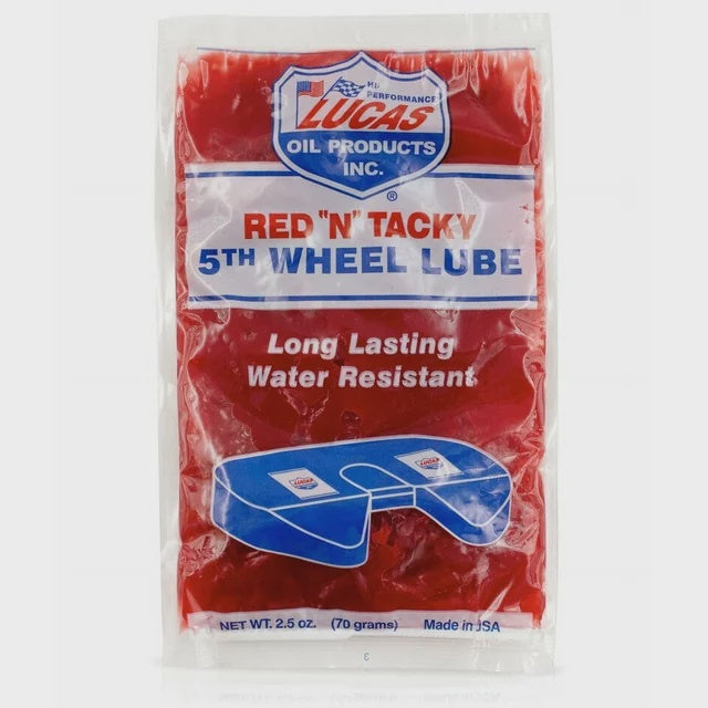 Lucas Oil 10676 RED "N" TACKY 5TH Wheel Grease - 2.5 oz.