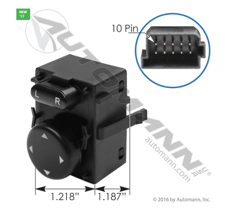 577.46700 - Mirror Switch Freightliner