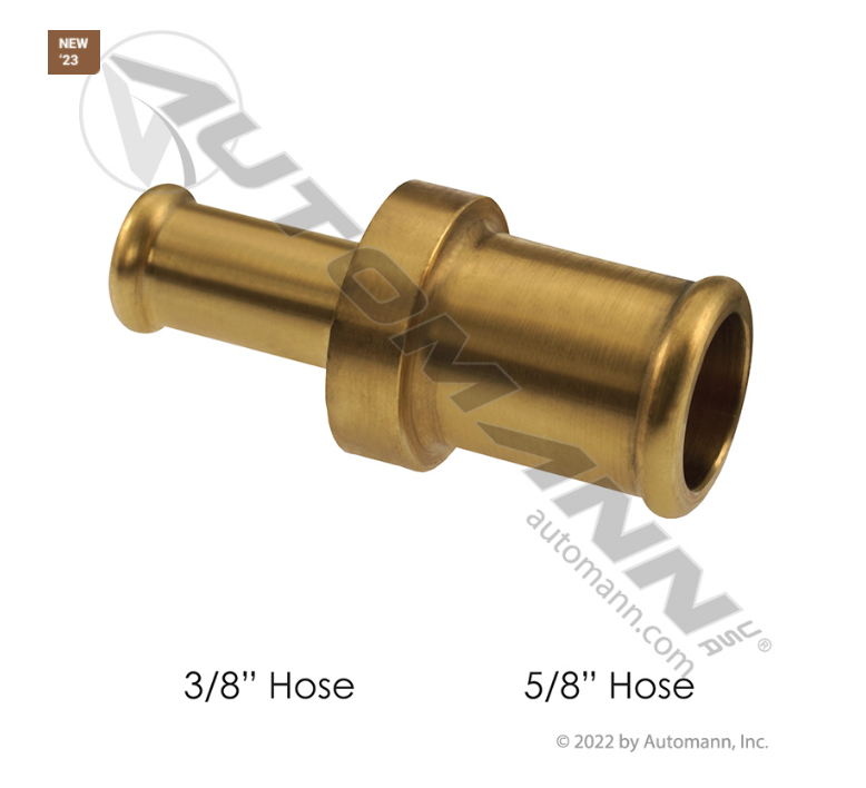 177.8810610 - Bead Fitting 3/8in Hose x 5/8in Hose