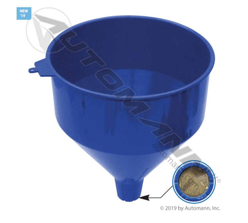 579.1203 - Funnel Plastic 6 Quart w/Screen