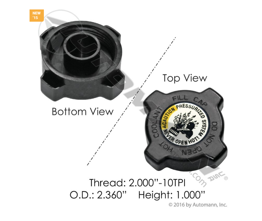 572.2027 - Coolant Reservoir Cap