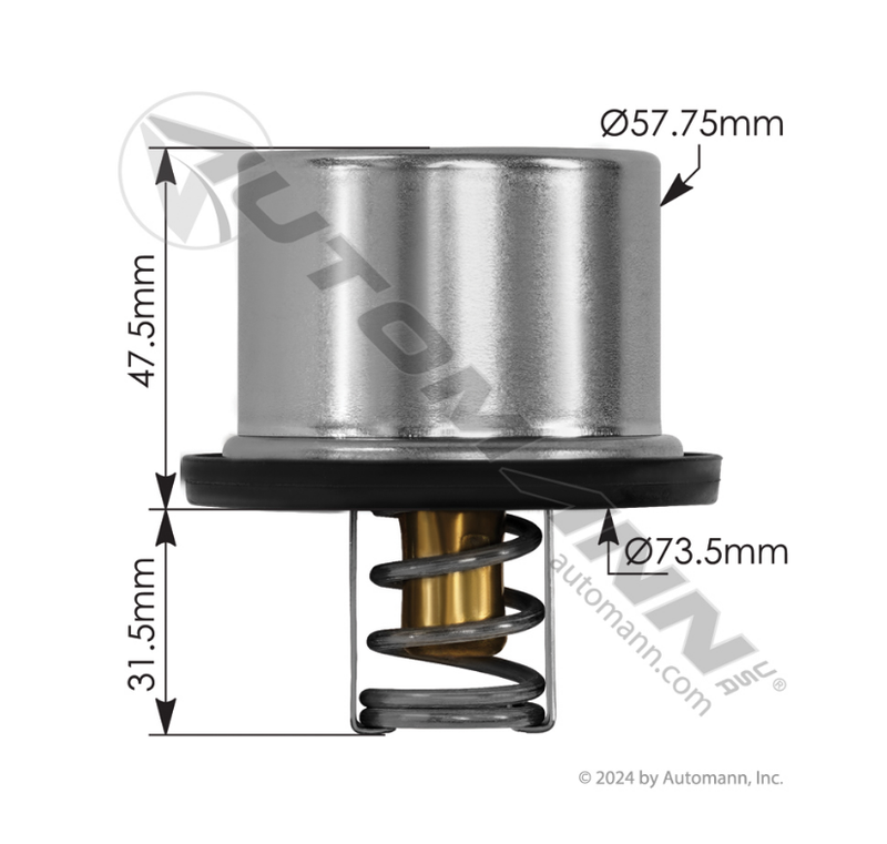 CARVICO ARTICA THERMOSTAT ¥36300 Performance Thermostat, Fits Artic Cat 500 1998-2013, Low Temp