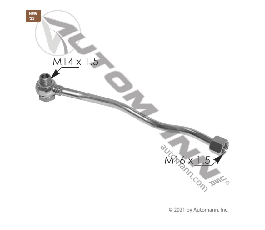 561.46051 - Compressor Coolant Line Freightliner