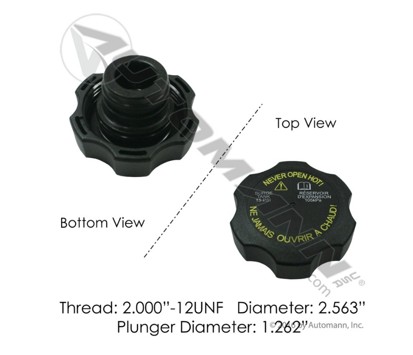 572.2009 - Coolant Reservoir Cap