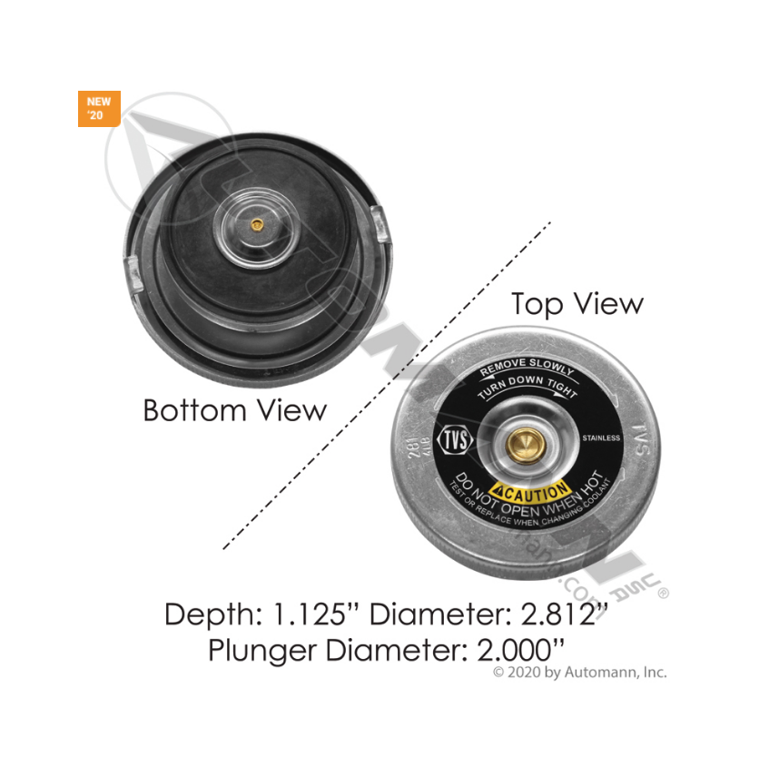 572.2012 - Radiator Cap 4LB