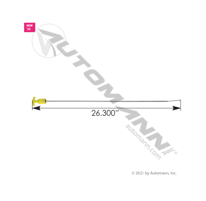 572.46002 - Engine Oil Dipstick Detroit Diesel