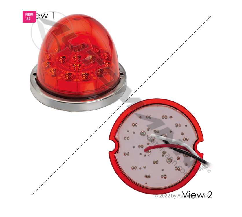 571.LD3231R17.2 - Cab Light Dual Function Watermelon