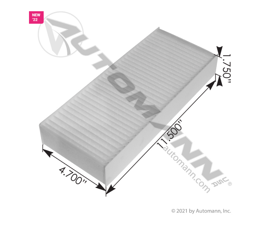 830.61014 - Cabin Air Filter Volvo