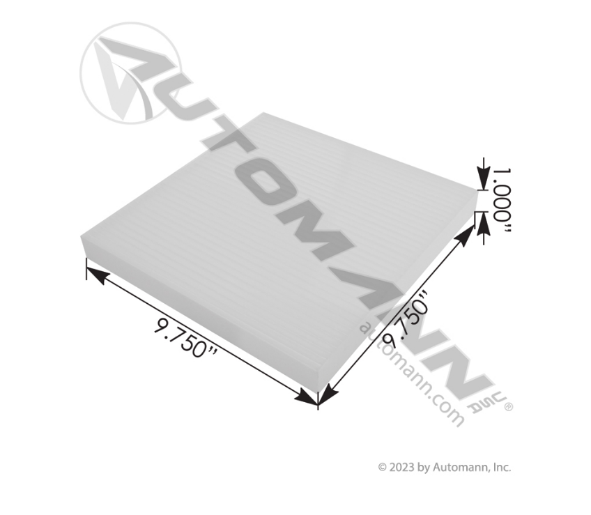 830.61036 - Cabin Air Filter Mack