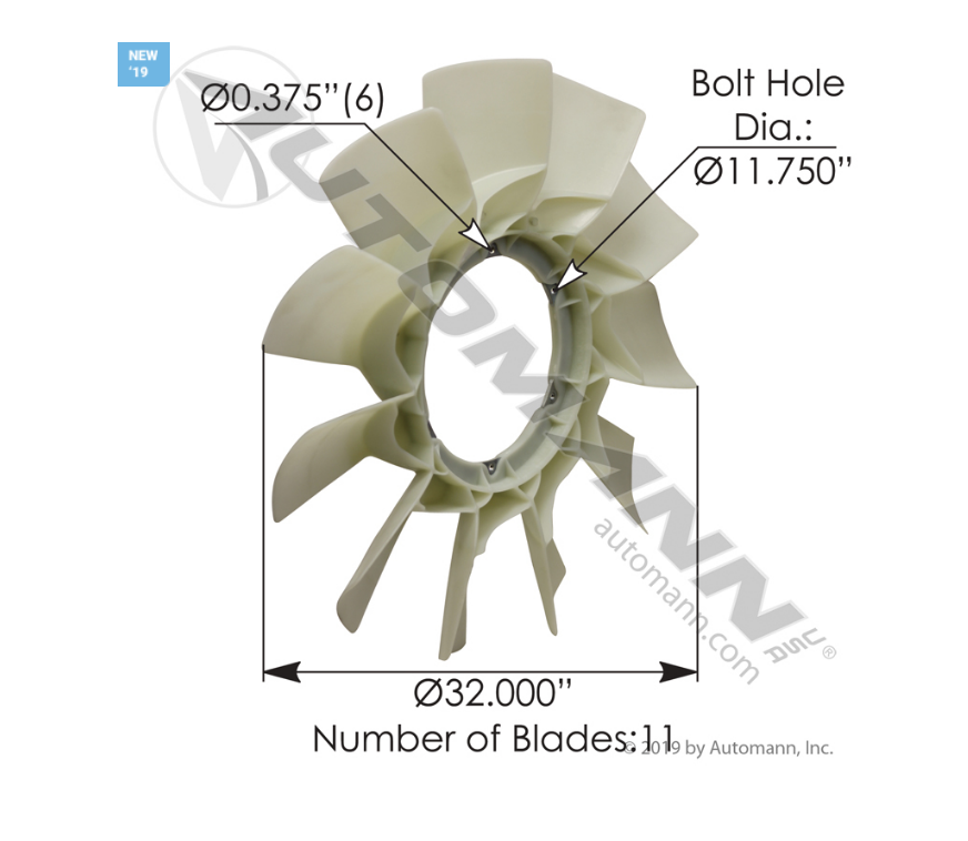 810.FB9912 - Fan Blade