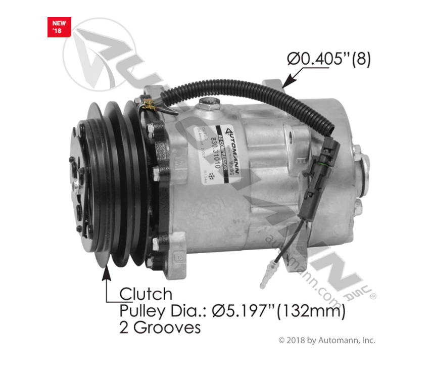 830.31010 - Air Conditioning Compressor 7H15 Type