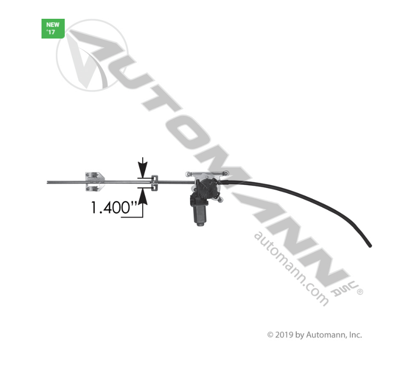 HLK2291 - Window Regulator LH Freightliner