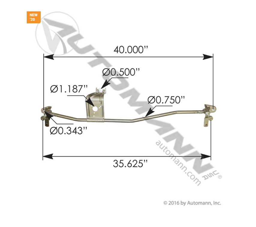 HLK7021 - Wiper Transmission Freightliner