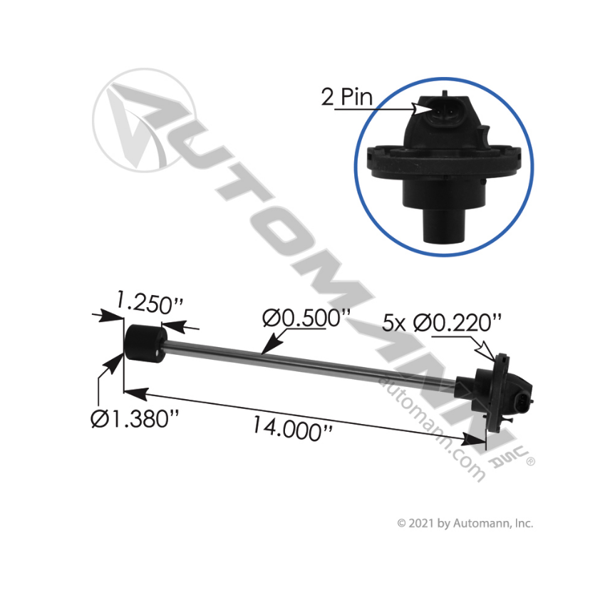 578.46016 - Fuel Sender Freightliner