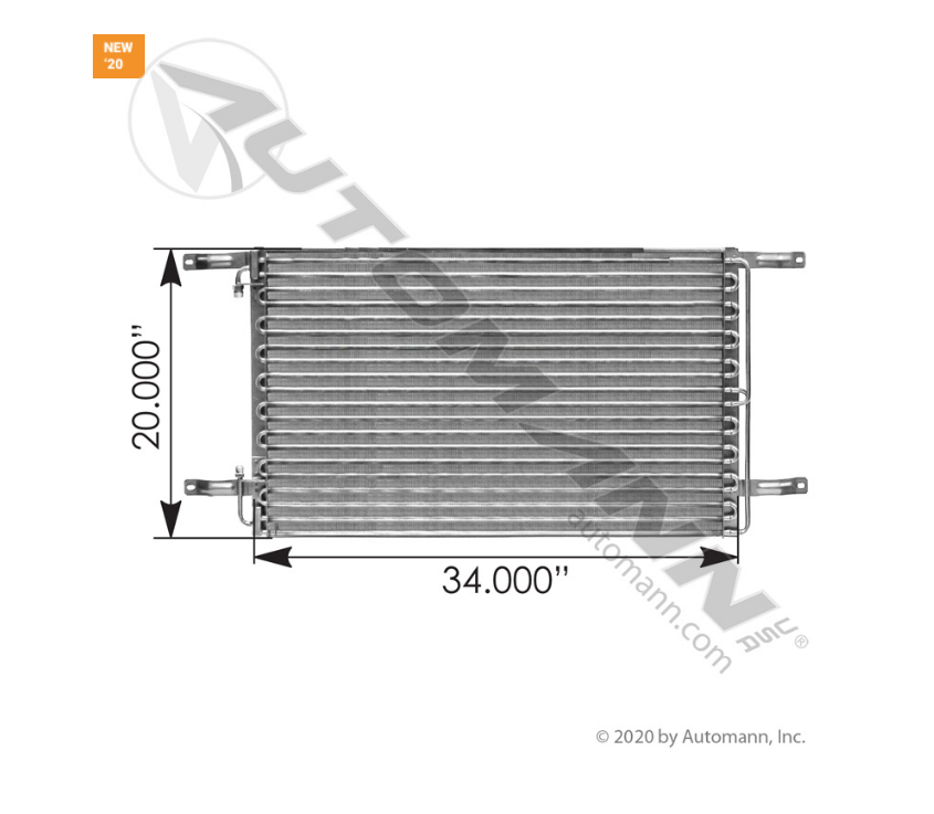 813.46101 - Condenser Freightliner