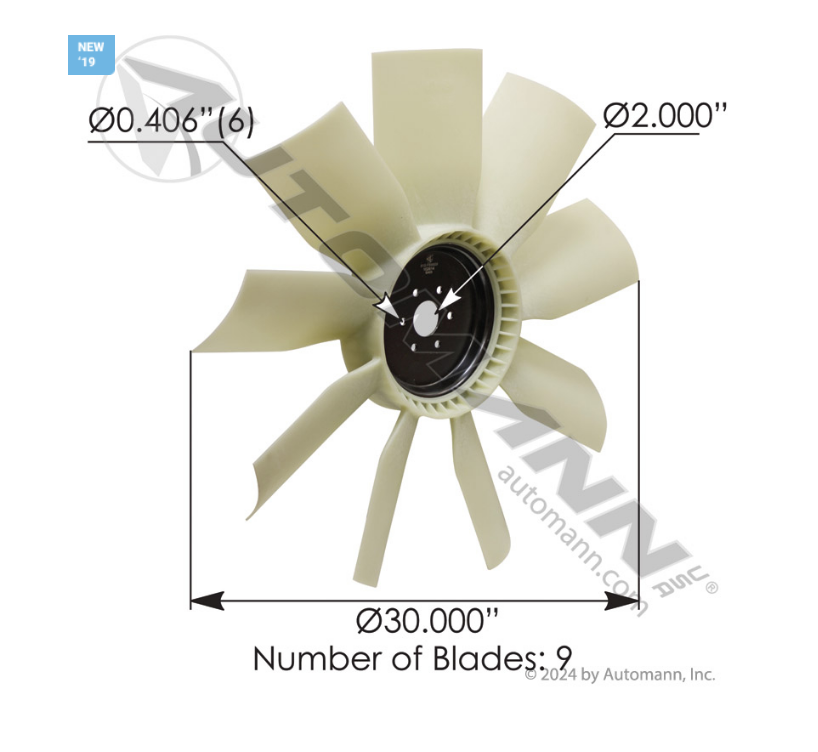 810.FB9909 - Fan Blade