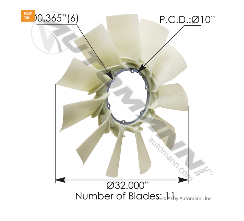 810.FB9921 - Fan Blade