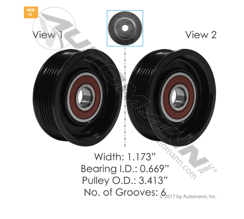 816.49147 - Continental Elite Pulley