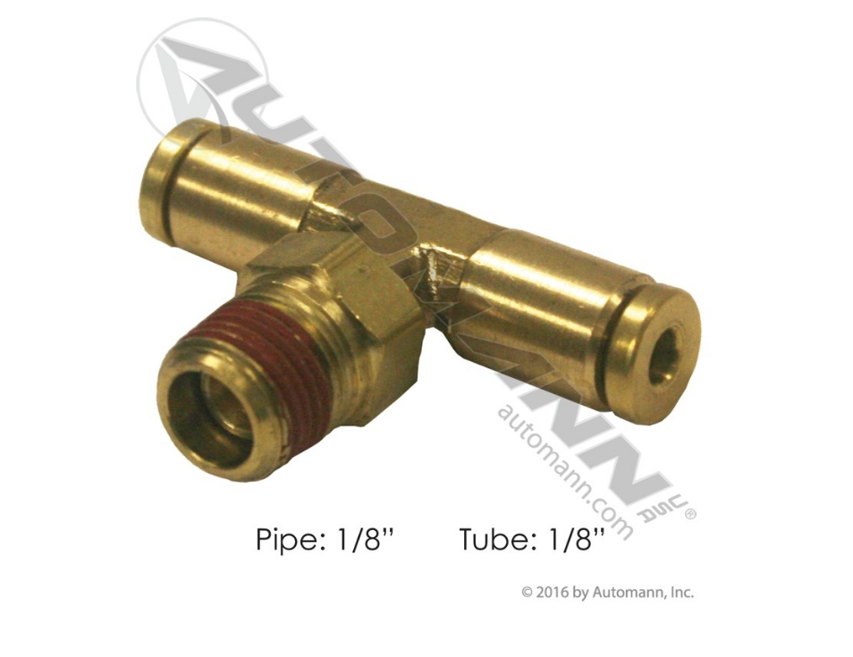 177.13B722A - Brass PLC Male Branch Tee 1/8 X 1/8in