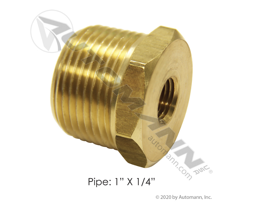 177.9110HB - Bushing for Brass Pipe 1in X 1/4in