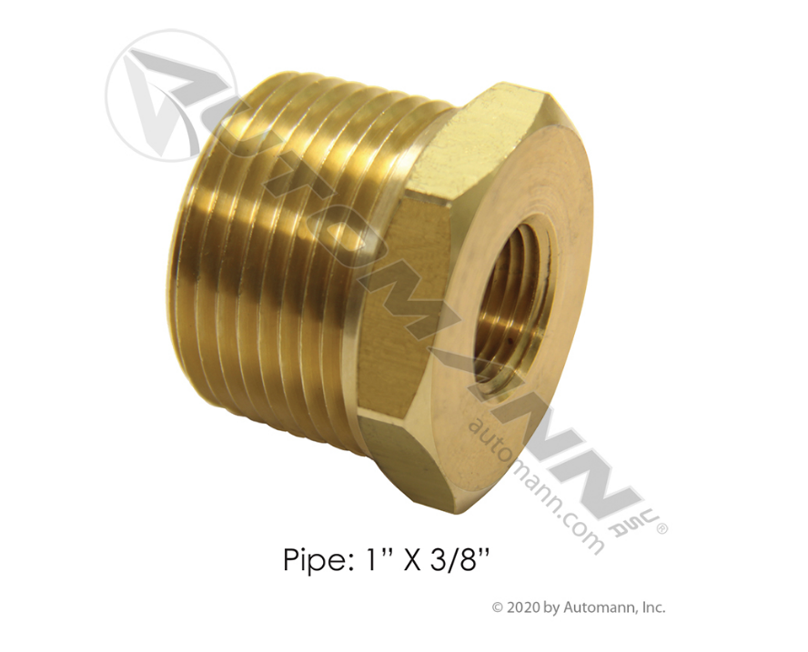 177.9110HC - Bushing for Brass Pipe 1in X 3/8in