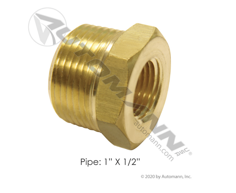 177.9110HD - Bushing for Brass Pipe 1in X 1/2in