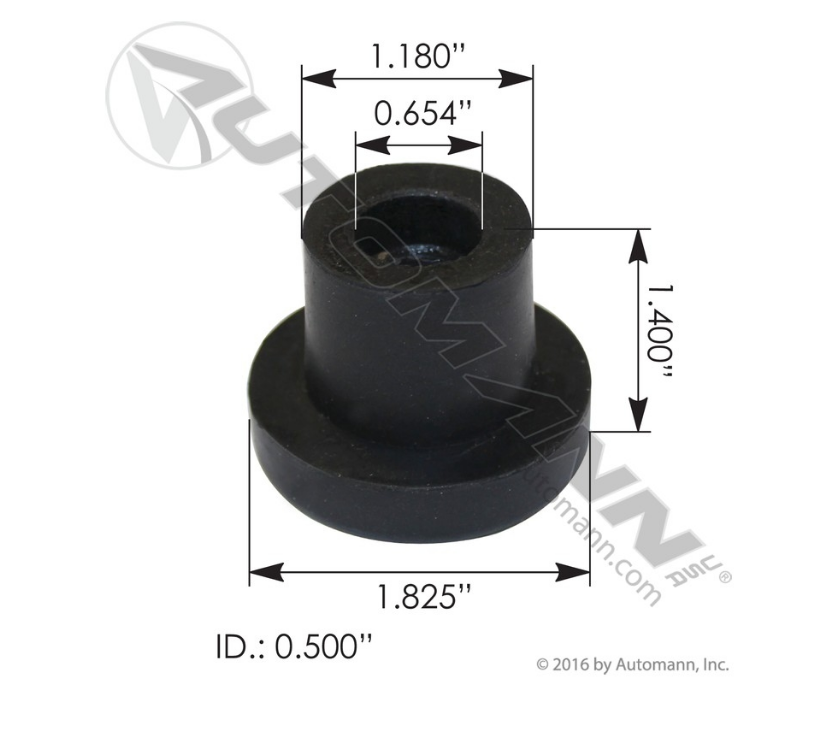 M17400 - Hood/Radiator Mount Bushing Kenworth/IHC