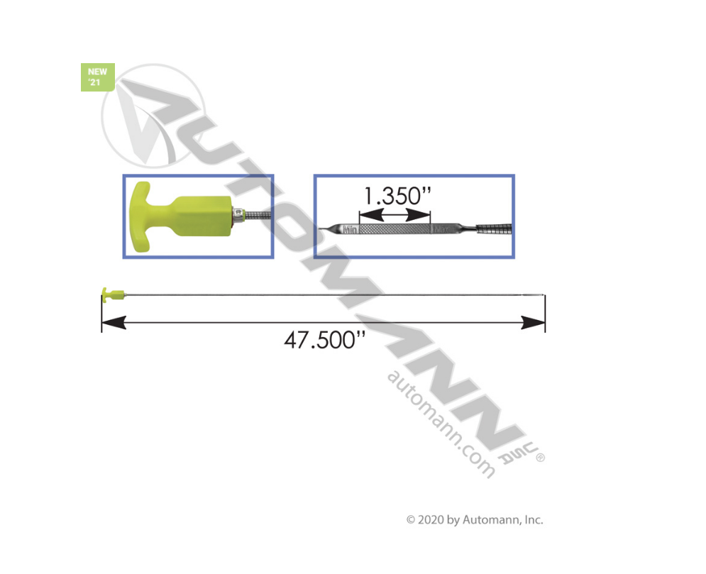 572.23915 - Engine Oil Dipstick Detroit