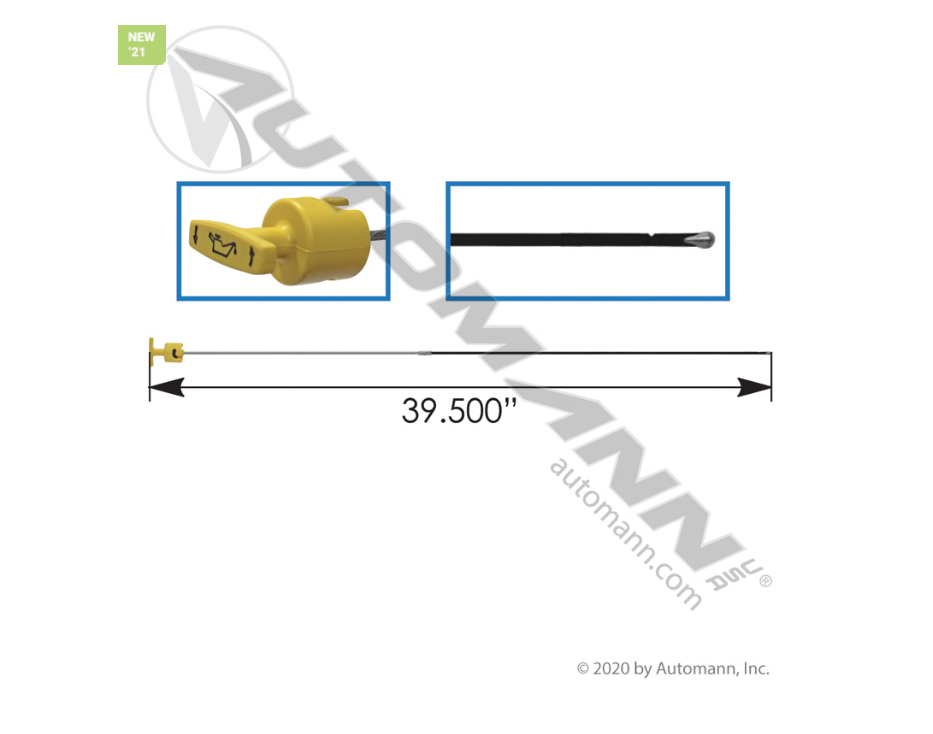 572.90175 - Engine Oil Dipstick Cummins