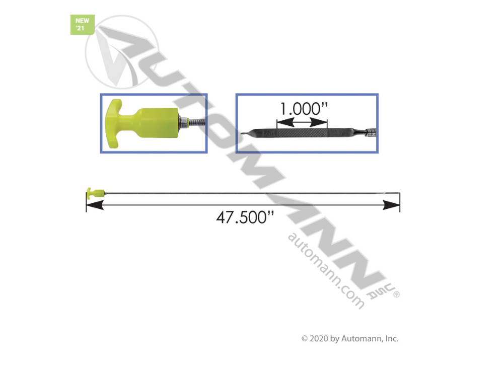 572.23472 - Engine Oil Dipstick Detroit Diesel