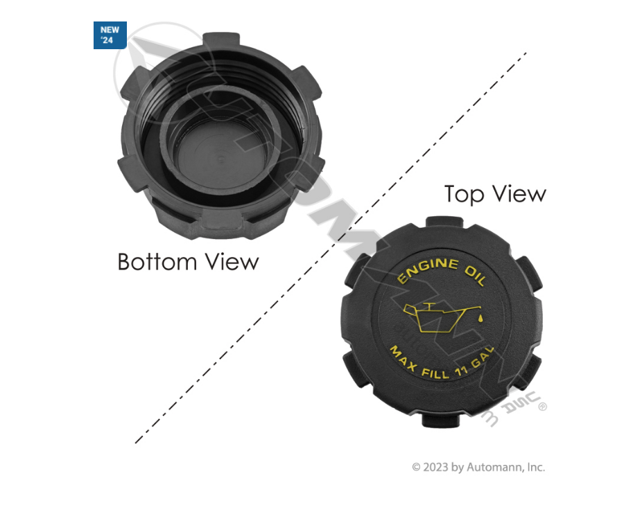 572.4017 - Engine Oil Fill Cap Cummins ISX 15.0L