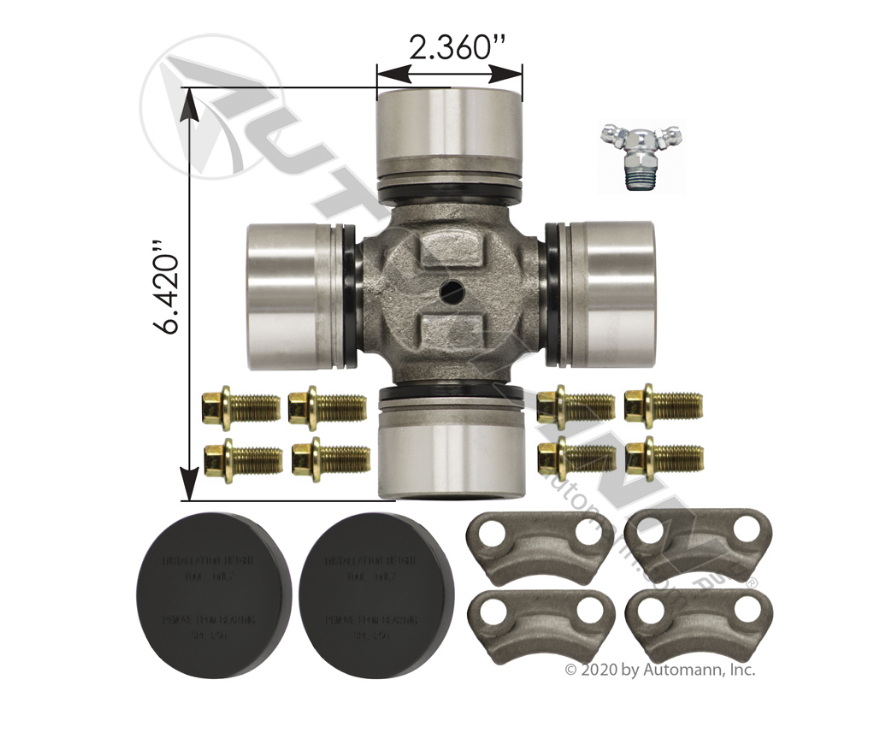 752.SPL250X, SPL250 Series U-Joint – Heavy-Duty Universal Joint for Enhanced Driveline Performance