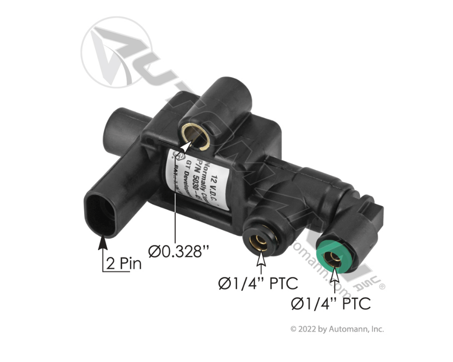 173.1108GT - Solenoid 3-Way NC GT Development