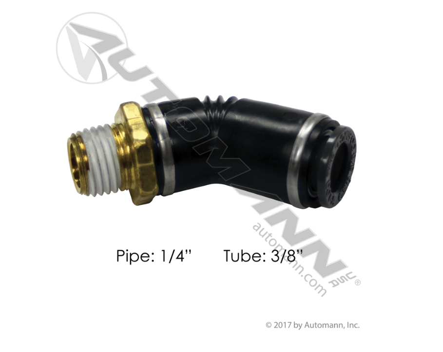 177.11746B - PLC 45 Deg Swivel Male Elbow 3/8 X 1/4in