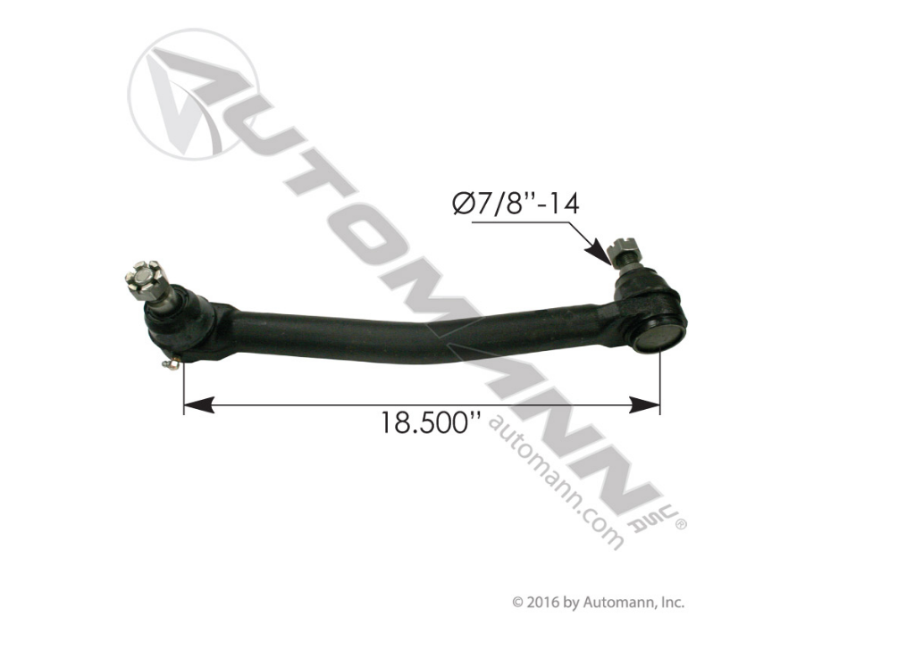 463.DS4695 - Drag Link 18.500in C to C Freightliner