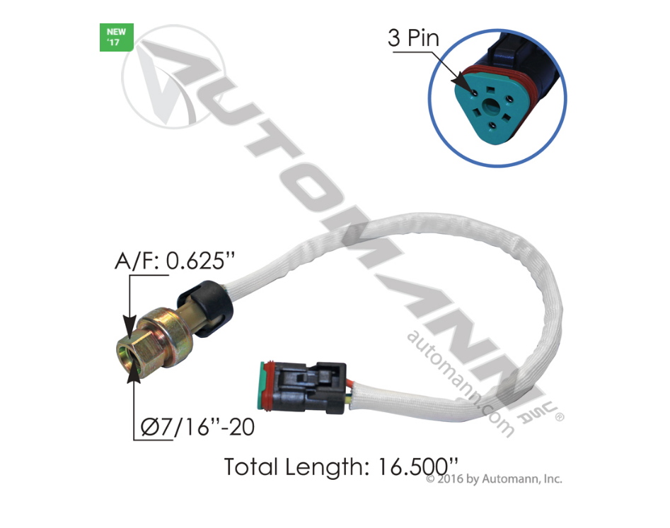 577.99521 - Air Inlet Manifold Pressure Sensor CAT