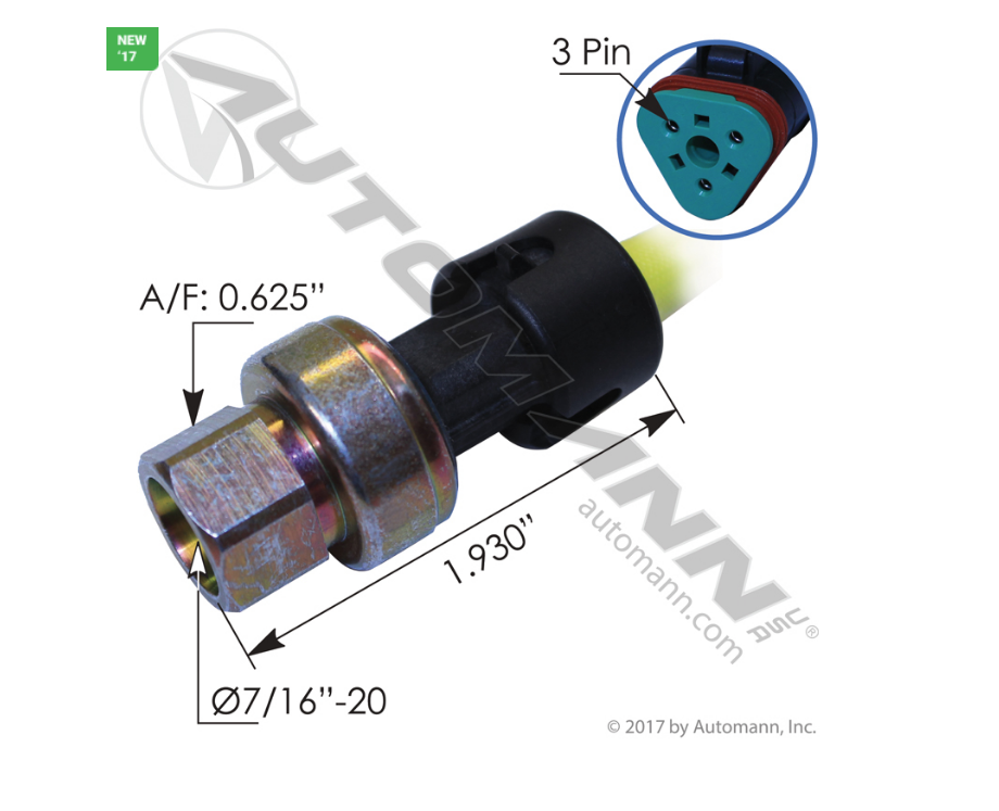 577.99524 - Turbo Boost Outlet Pressure Sensor CAT