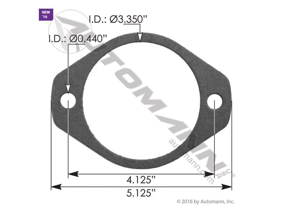 465.4916 - Steering Pump Gasket