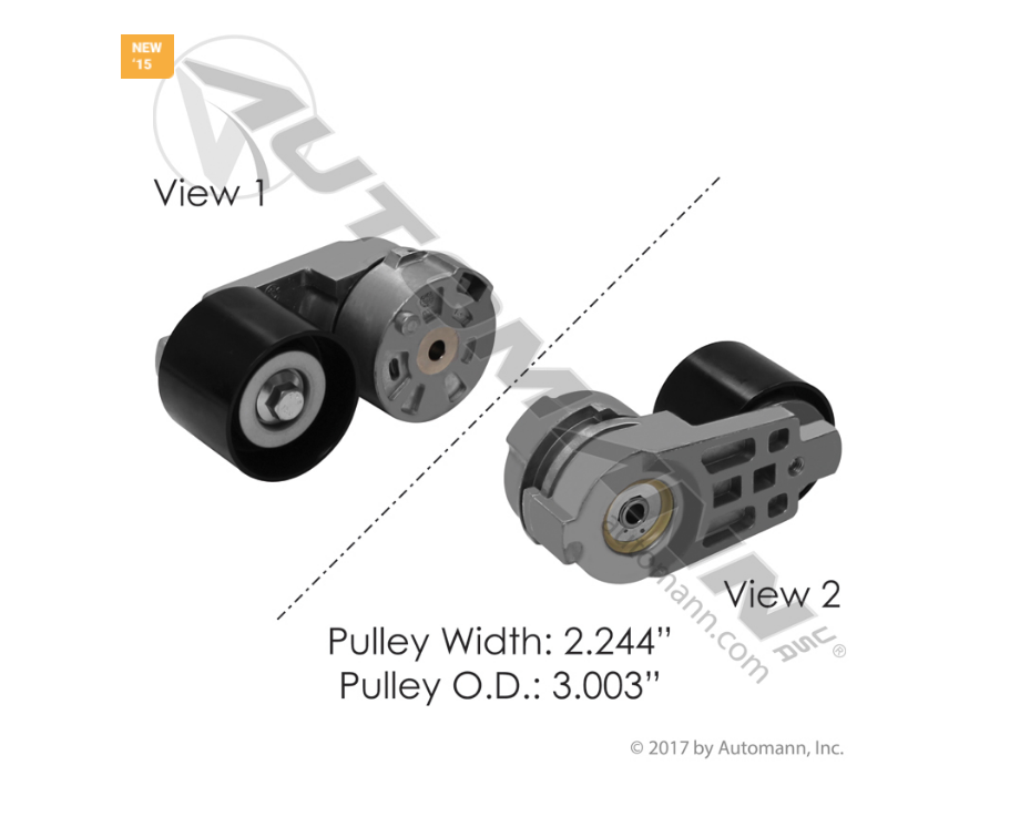 816.49563 - Continental Elite Tensioner Assembly