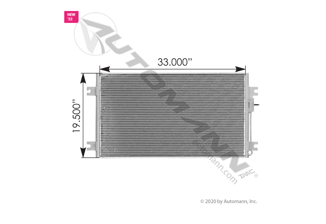 813.46109 - Condenser Freightliner